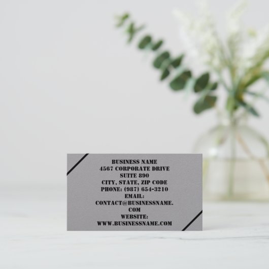 Visitekaartjes (Staand voorkant)