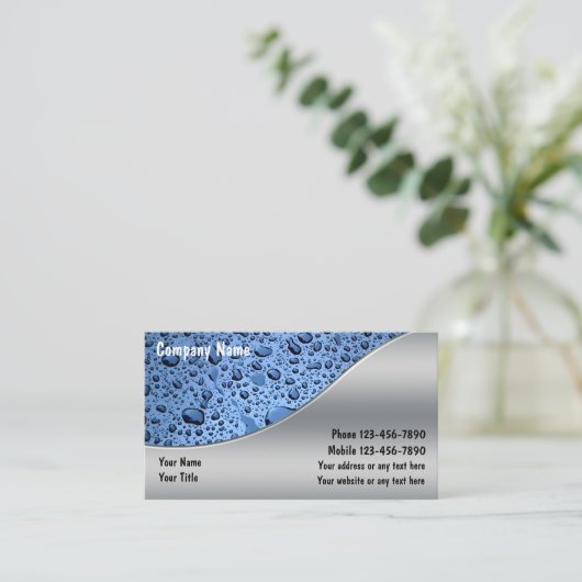 Visitekaartjes (Staand voorkant)