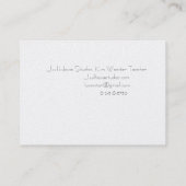 Visitekaartjes (Achterkant)