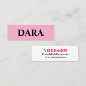 Visitekaartjes (Voorkant / Achterkant)