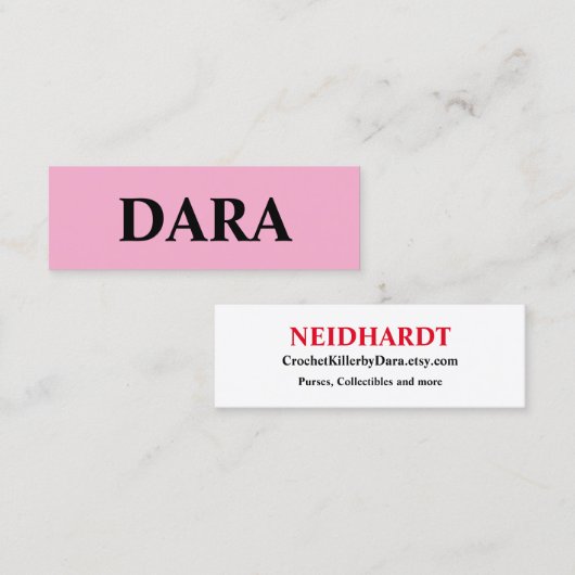 Visitekaartjes (Voorkant / Achterkant)