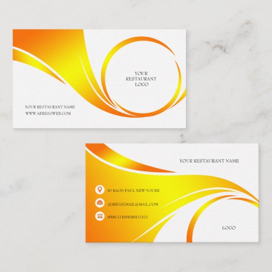 Visitekaartjes (Voorkant / Achterkant)