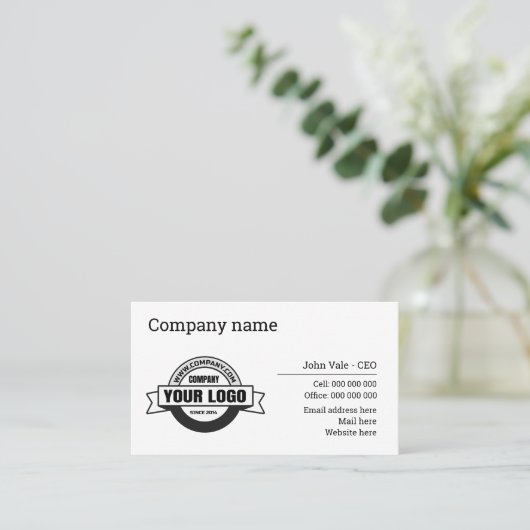 visitekaartjes (Staand voorkant)