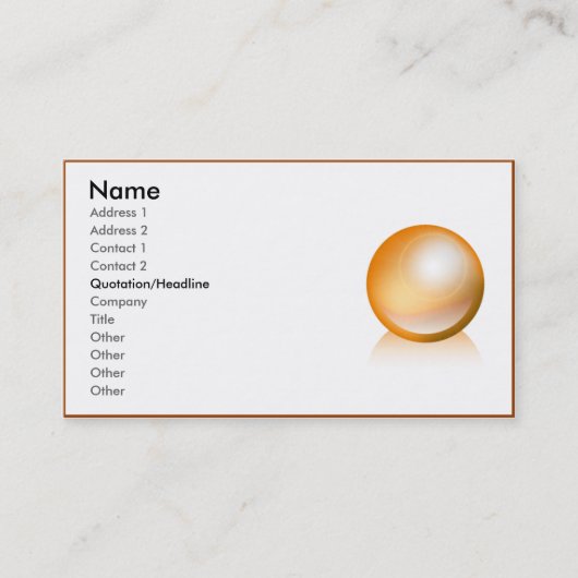 Visitekaartjes (Voorkant)