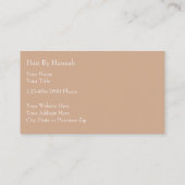 Visitekaartjes (Achterkant)