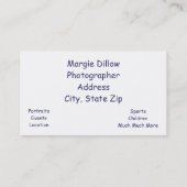 Visitekaartjes (Achterkant)