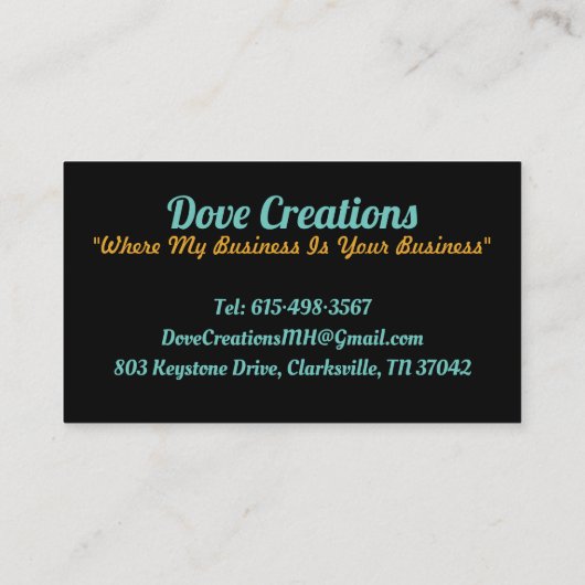 Visitekaartjes (Achterkant)