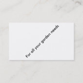 visitekaartjes, 3,5 x 2,0 inch, 100 stuks, wit visitekaartje (Achterkant)