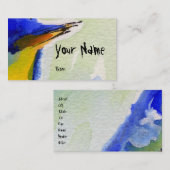 Visitekaartjes # 9917 F door Ginette (Voorkant / Achterkant)