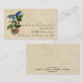 Visitekaartjes | A-monogram (Voorkant / Achterkant)