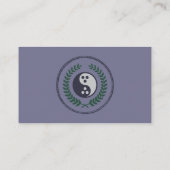 Visitekaartjes aan de Universiteit van Abide (Achterkant)