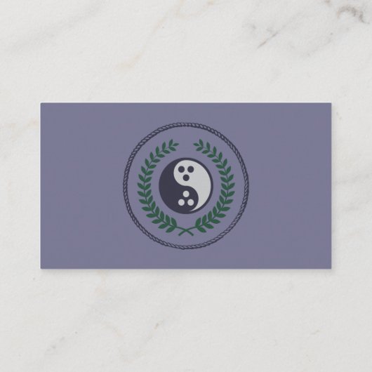 Visitekaartjes aan de Universiteit van Abide (Achterkant)