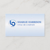 Visitekaartjes | Aangepaste logo pictogrammen mode (Voorkant)