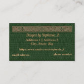 visitekaartjes - Aanpassen - Knop Celtic Knot (Voorkant)