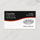 Visitekaartjes accountant CPA (Voorkant)