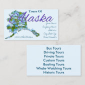 Visitekaartjes - ALASKA (Voorkant / Achterkant)