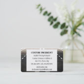 Visitekaartjes, asfalt, wegen visitekaartje (Staand voorkant)