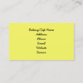 Visitekaartjes Bakkerij Cafe (Achterkant)