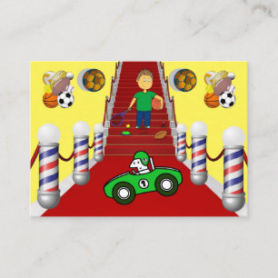 Visitekaartjes, Barbershop-Visitekaartjes Visitekaartje