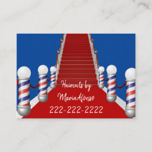 Visitekaartjes, Barbershop-Visitekaartjes Visitekaartje
