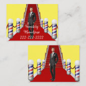 Visitekaartjes, Barbershop-Visitekaartjes Visitekaartje (Voorkant / Achterkant)