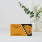 visitekaartjes Basketball (Staand voorkant)
