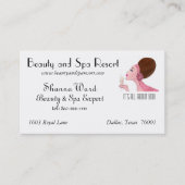 Visitekaartjes Beauty en Spa Diva (Voorkant)