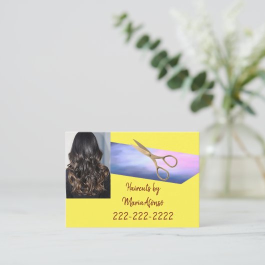 Visitekaartjes, Beauty Salon Visitekaartjes (Staand voorkant)