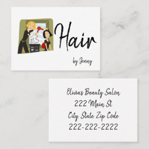 Visitekaartjes, Beauty Salon Visitekaartjes
