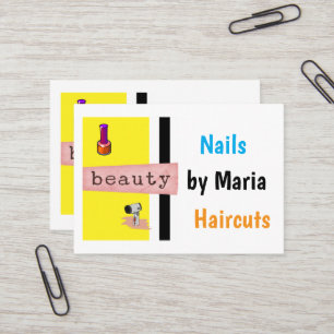 Visitekaartjes, Beauty Salon Visitekaartjes