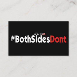 visitekaartjes - #BeideSidesDont