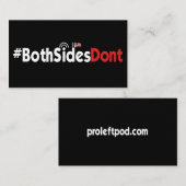 visitekaartjes - #BeideSidesDont (Voorkant / Achterkant)