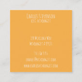 Visitekaartjes bier (Achterkant)