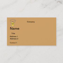 VISITEKAARTJES BIER ONTWERP