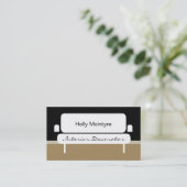 Visitekaartjes binnenste decorator (Staand voorkant)