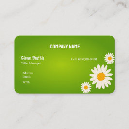 Visitekaartjes bloem