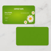 Visitekaartjes bloem (Voorkant / Achterkant)