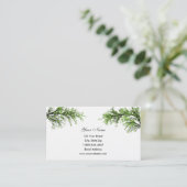 Visitekaartjes boomvertakkingen (Staand voorkant)