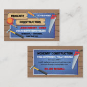 Visitekaartjes bouwbedrijf (Voorkant / Achterkant)