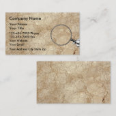 Visitekaartjes bouwinspecteur (Voorkant / Achterkant)