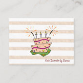 Visitekaartjes, Cake Decorator Visitekaartjes (Voorkant)