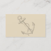 Visitekaartjes charterboot (Achterkant)