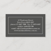 visitekaartjes > chevron [houtskool:geel] (Achterkant)