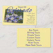 VISITEKAARTJES - COLORADO (Voorkant / Achterkant)