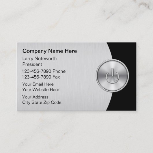 Visitekaartjes computers (Voorkant)