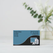 Visitekaartjes computers (Staand voorkant)