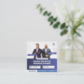 Visitekaartjes Contactkaartje (Staand voorkant)
