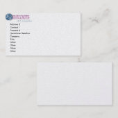 VISITEKAARTJES CREËER UW EIGEN PERSOONLIJKE OF BED (Voorkant / Achterkant)