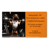 Visitekaartjes Dachshund Lover Magnetisch Visitekaartje (Voorkant)