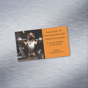 Visitekaartjes Dachshund Lover Magnetisch Visitekaartje